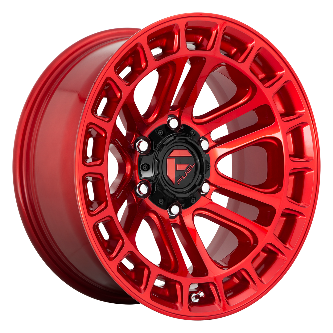 FUEL OFF-ROAD D719 HEATER 22X10 6X139.7 -13 106.1 CANDY RED MACHINED