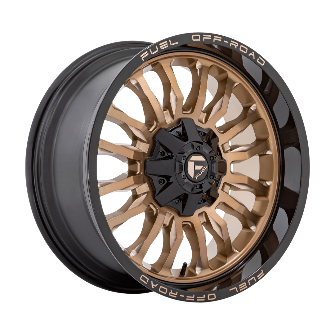 FUEL OFF-ROAD D797 ARC 20X9 8X165.1 1 125.1 PLATINUM BRONZE WITH BLACK LIP