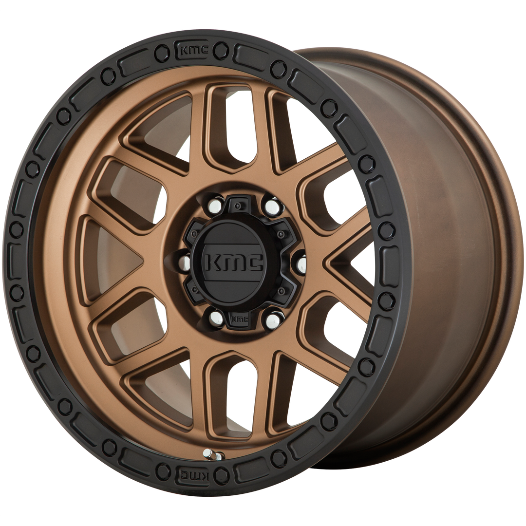 KMC WHEELS KM544 MESA 20X9 5X150 25 110.1 MATTE BRONZE WITH BLACK LIP