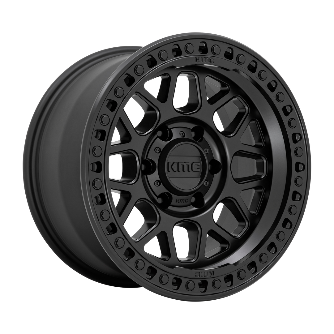 KMC WHEELS KM549 GRS 20X9 8X165.1 18 125.1 SATIN BLACK