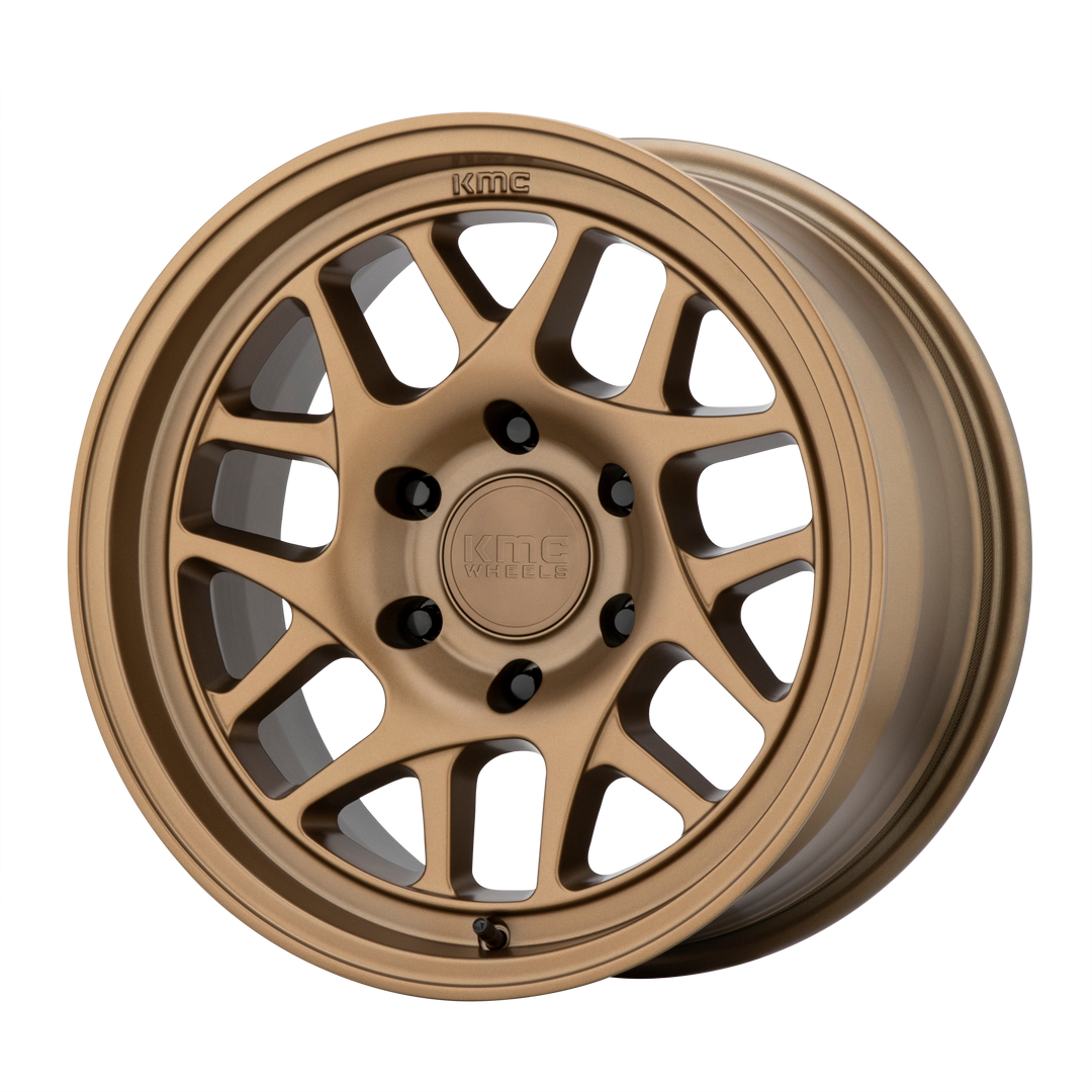 KMC WHEELS KM717 BULLY OL 17X8.5 6X114.3 18 66.06 MATTE BRONZE