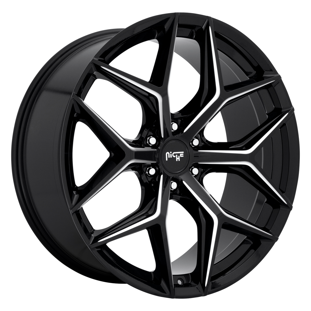 NICHE 1PC M232 VICE SUV 24X10 6X139.7 30 106.1 GLOSS BLACK MILLED