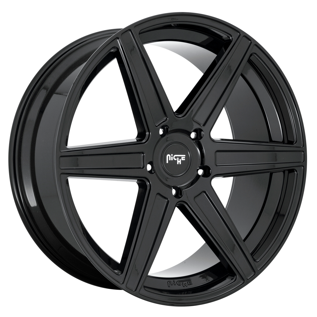 NICHE 1PC M237 CARINA 24X10 5X139.7 25 78.1 GLOSS BLACK