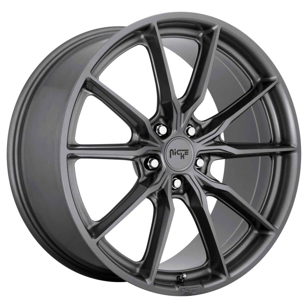 NICHE 1PC M239 RAINIER 18X8 5X120 30 72.56 MATTE ANTHRACITE