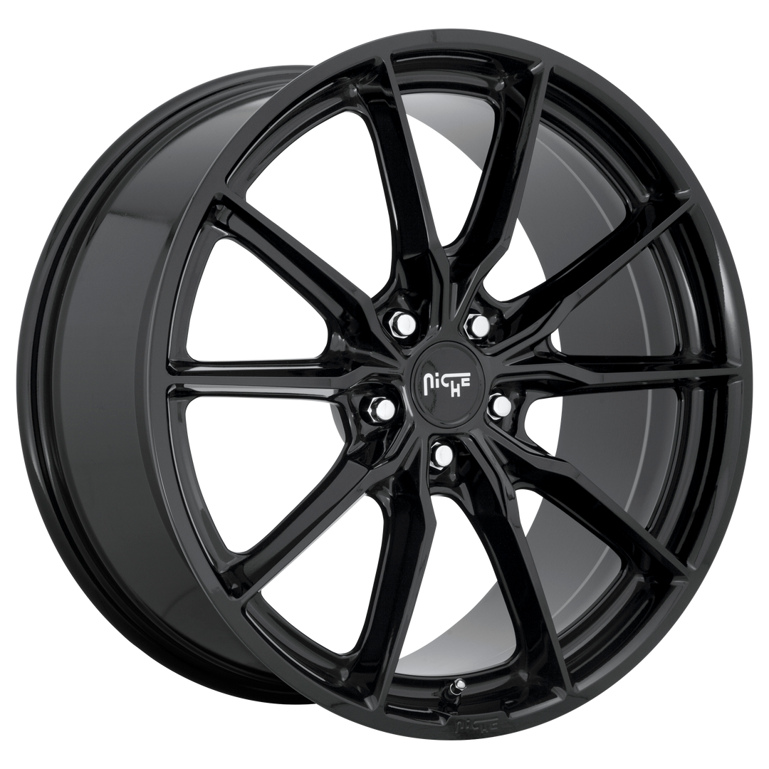 NICHE 1PC M240 RAINIER 19X9.5 5X112 38 66.56 GLOSS BLACK