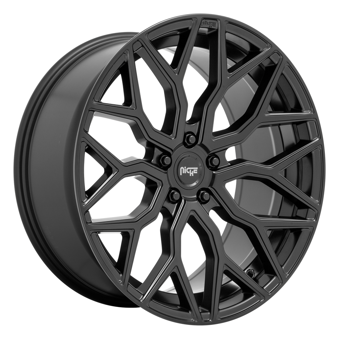 NICHE 1PC M261 MAZZANTI 19X8.5 5X112 25 66.56 MATTE BLACK