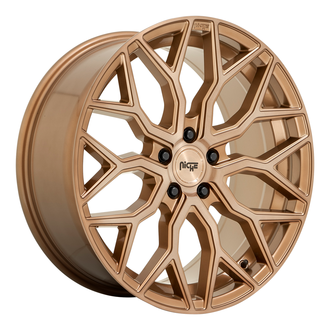 NICHE 1PC M263 MAZZANTI 19X8.5 5X114.3 35 72.56 BRONZE BRUSHED