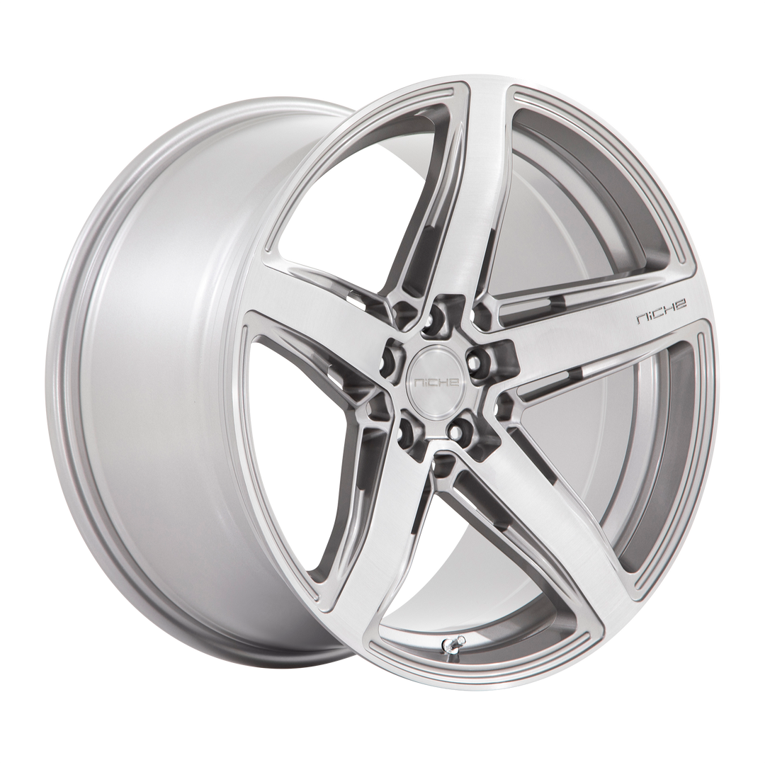 NICHE 1PC M270 TERAMO 20X11 5X114.3 50 70.7 ANTHRACITE BRUSHED FACE TINT CLEAR