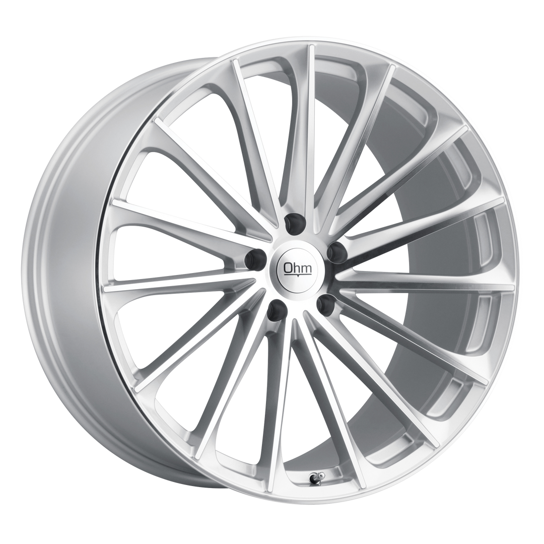 OHM PROTON 20X10 5X114.3 40 64.15 SILVER W/ MIRROR FACE