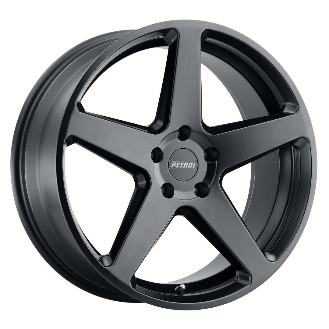 PETROL P2C 20X8.5 5X114.3 40 76.1 SEMI GLOSS BLACK