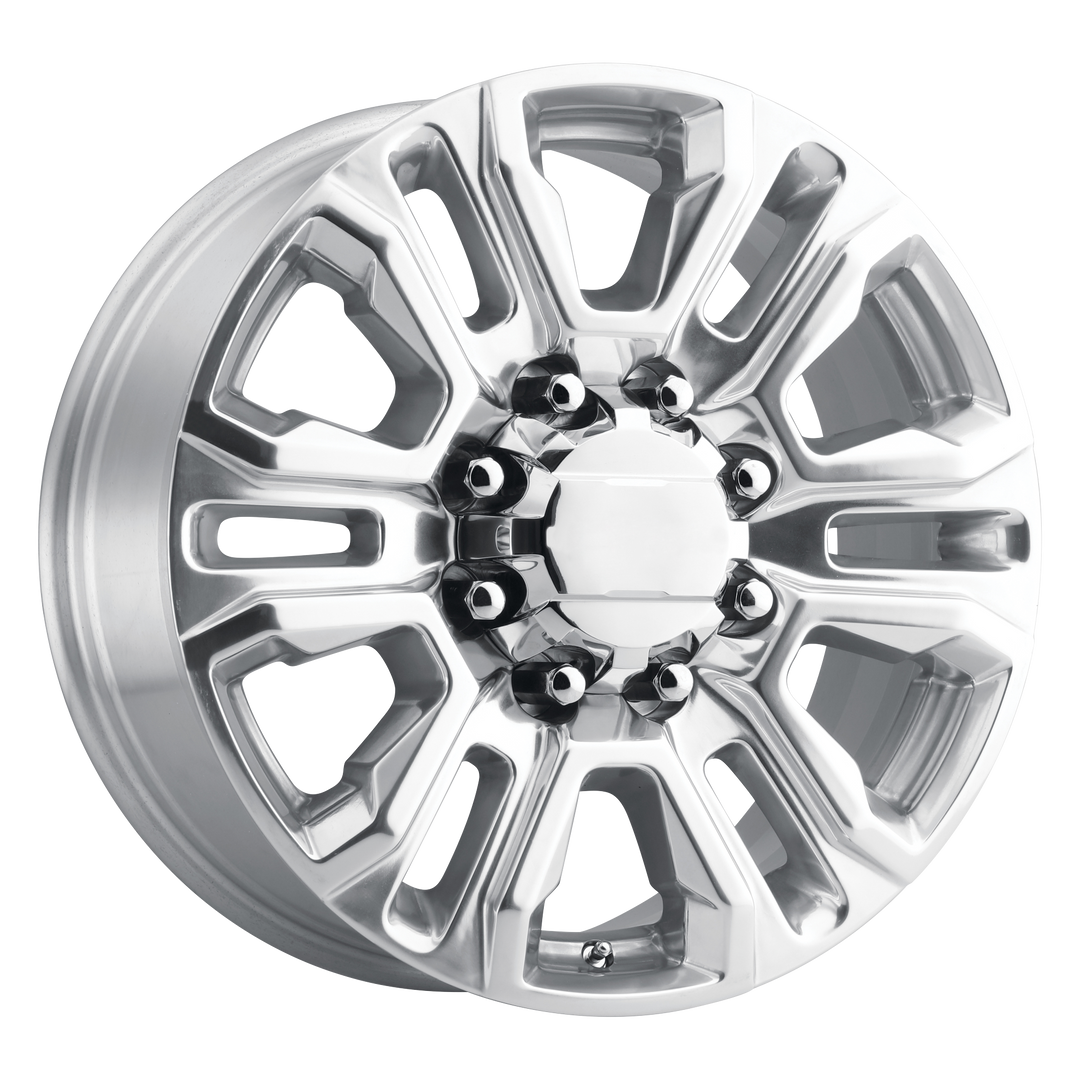 PERFORMANCE REPLICAS PR207 20X8.5 8X180 47 124.2 POLISHED WITH CLEAR COAT