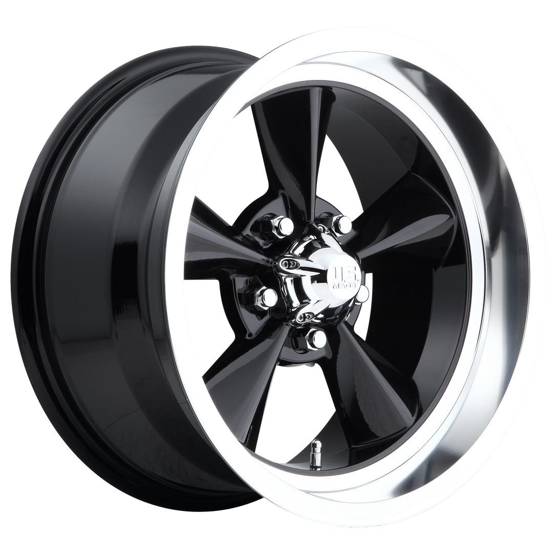 US MAG 1PC U107 STANDARD 15X7 5X114.3 -5 72.56 GLOSS BLACK