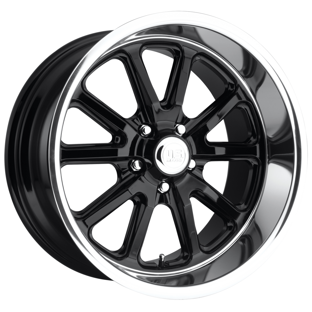 US MAG 1PC U121 RAMBLER 17X7 5X114.3 1 72.56 GLOSS BLACK