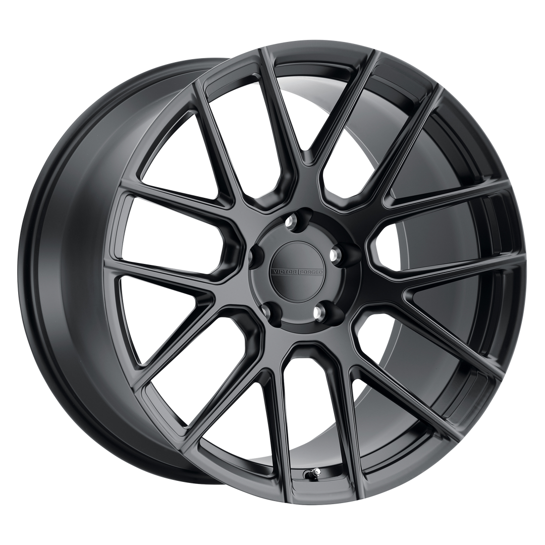 VICTOR EQUIPMENT LOHNER FORGED 19X11 5X130 36 71.5 MATTE BLACK