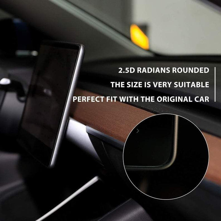Tempered Glass Screen Protector | Tesla Model 3 & Y- CARBONE PRESTIGE