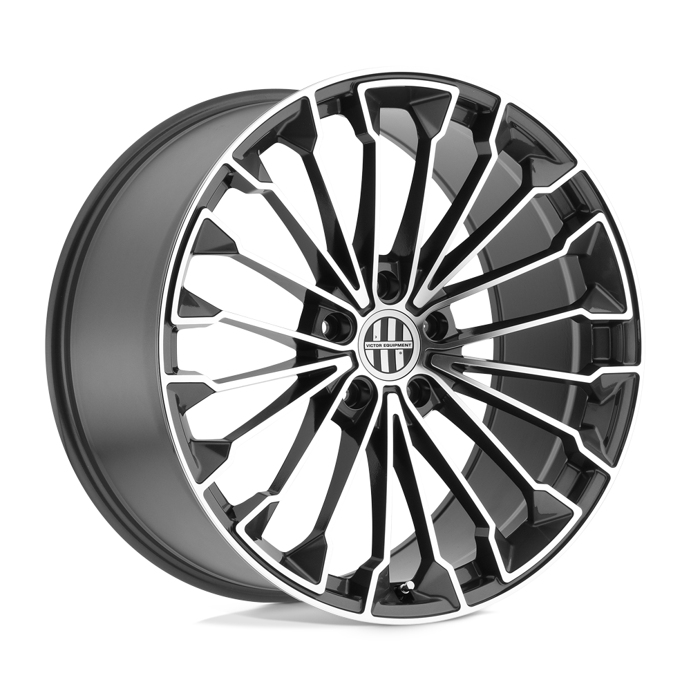 Victor Equipment Wurttemburg 19x10 5x130 50 71.5 Gunmetal W/ Mirror Cut Face